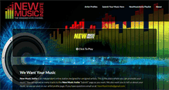 Desktop Screenshot of newmusicinsite.com
